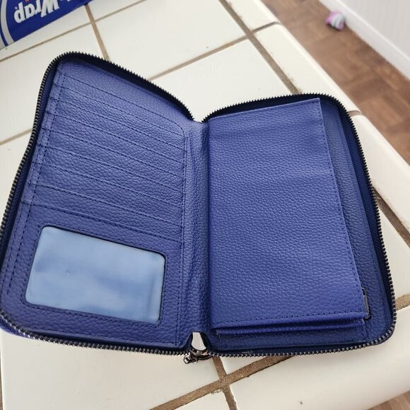 James Jacko Tree Of Life Vegan Leather Travel Wallet - Picture 6 of 10